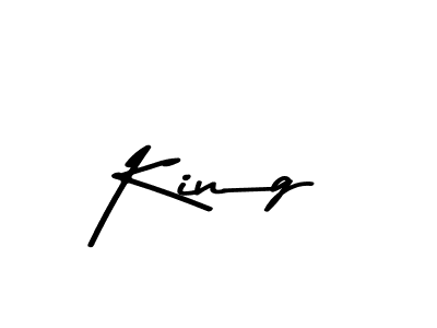 Make a beautiful signature design for name King. With this signature (Asem Kandis PERSONAL USE) style, you can create a handwritten signature for free. King signature style 9 images and pictures png