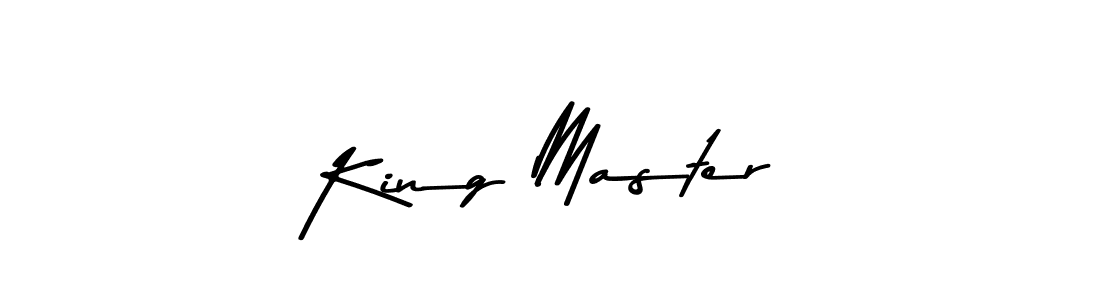 King Master stylish signature style. Best Handwritten Sign (Asem Kandis PERSONAL USE) for my name. Handwritten Signature Collection Ideas for my name King Master. King Master signature style 9 images and pictures png