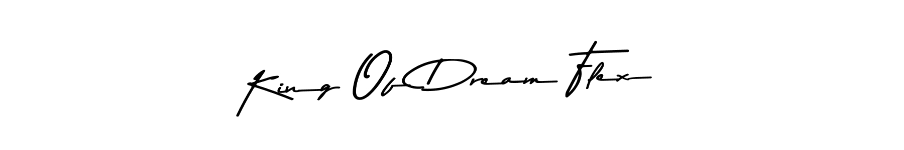 Design your own signature with our free online signature maker. With this signature software, you can create a handwritten (Asem Kandis PERSONAL USE) signature for name King Of Dream Flex. King Of Dream Flex signature style 9 images and pictures png