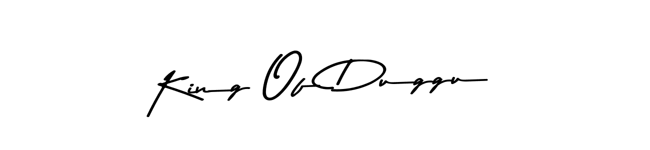 The best way (Asem Kandis PERSONAL USE) to make a short signature is to pick only two or three words in your name. The name King Of Duggu include a total of six letters. For converting this name. King Of Duggu signature style 9 images and pictures png