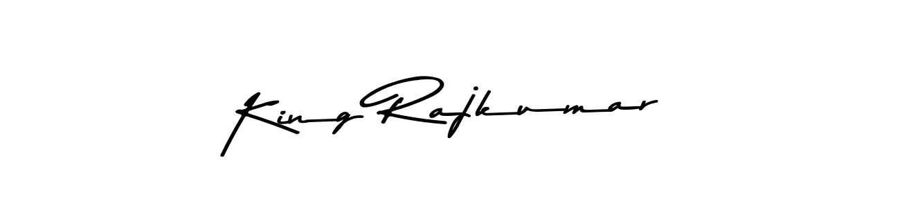 How to make King Rajkumar signature? Asem Kandis PERSONAL USE is a professional autograph style. Create handwritten signature for King Rajkumar name. King Rajkumar signature style 9 images and pictures png