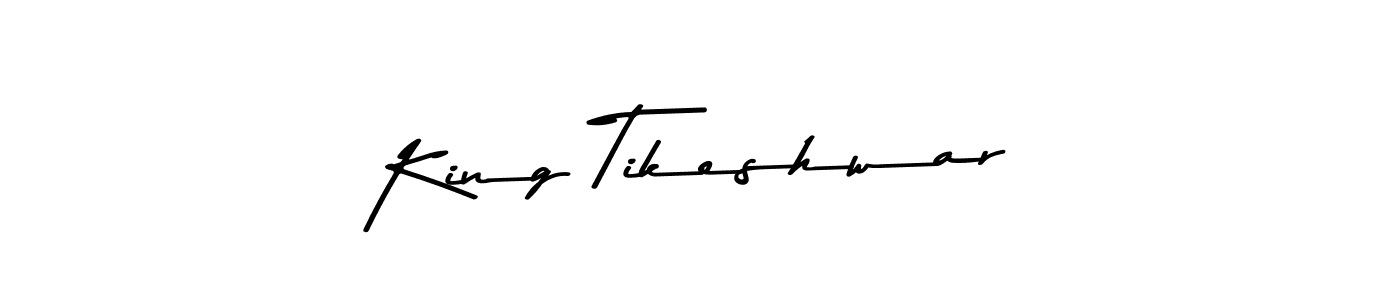 You can use this online signature creator to create a handwritten signature for the name King Tikeshwar. This is the best online autograph maker. King Tikeshwar signature style 9 images and pictures png