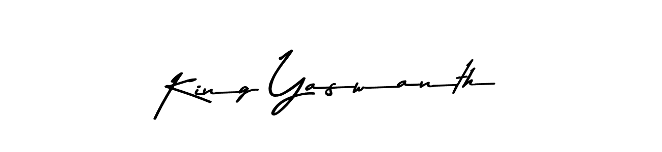 Asem Kandis PERSONAL USE is a professional signature style that is perfect for those who want to add a touch of class to their signature. It is also a great choice for those who want to make their signature more unique. Get King Yaswanth name to fancy signature for free. King Yaswanth signature style 9 images and pictures png