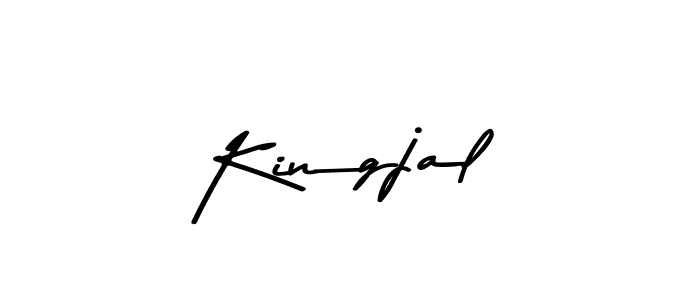 Similarly Asem Kandis PERSONAL USE is the best handwritten signature design. Signature creator online .You can use it as an online autograph creator for name Kingjal. Kingjal signature style 9 images and pictures png