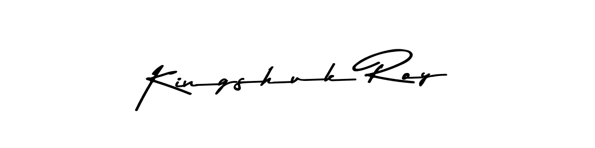 You can use this online signature creator to create a handwritten signature for the name Kingshuk Roy. This is the best online autograph maker. Kingshuk Roy signature style 9 images and pictures png