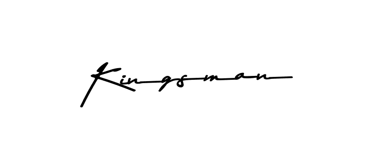 How to make Kingsman signature? Asem Kandis PERSONAL USE is a professional autograph style. Create handwritten signature for Kingsman name. Kingsman signature style 9 images and pictures png