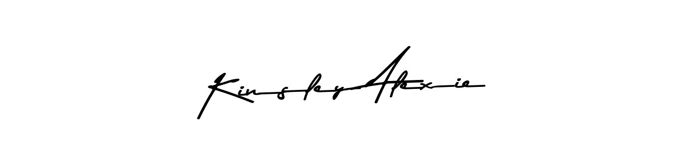 Also You can easily find your signature by using the search form. We will create Kinsley Alexie name handwritten signature images for you free of cost using Asem Kandis PERSONAL USE sign style. Kinsley Alexie signature style 9 images and pictures png