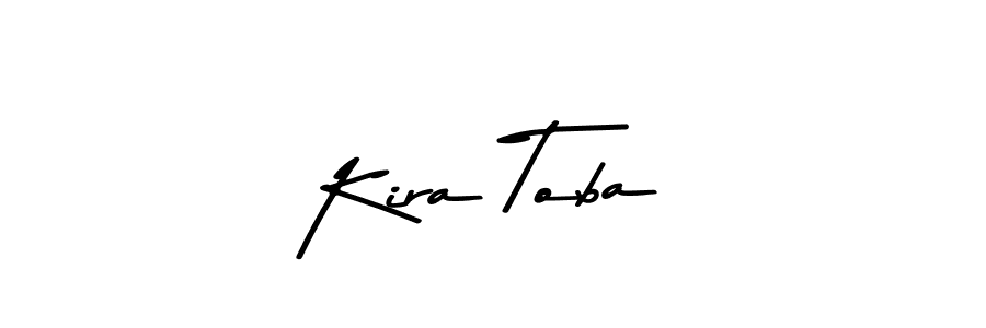 How to make Kira Toba signature? Asem Kandis PERSONAL USE is a professional autograph style. Create handwritten signature for Kira Toba name. Kira Toba signature style 9 images and pictures png