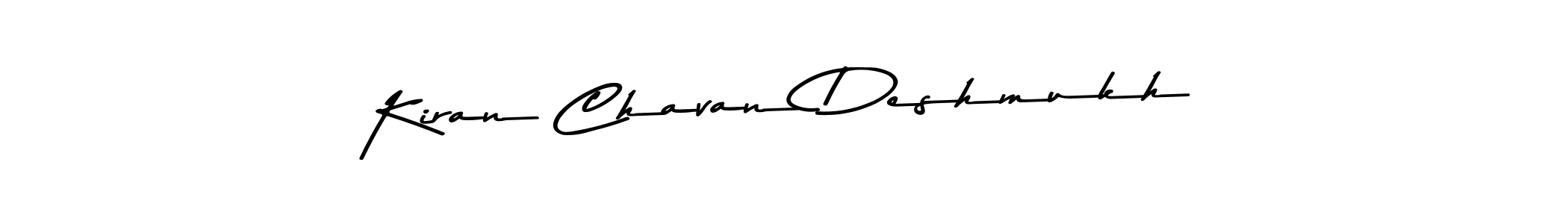 Design your own signature with our free online signature maker. With this signature software, you can create a handwritten (Asem Kandis PERSONAL USE) signature for name Kiran Chavan Deshmukh. Kiran Chavan Deshmukh signature style 9 images and pictures png