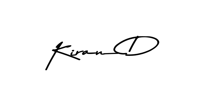 Make a beautiful signature design for name Kiran D. Use this online signature maker to create a handwritten signature for free. Kiran D signature style 9 images and pictures png