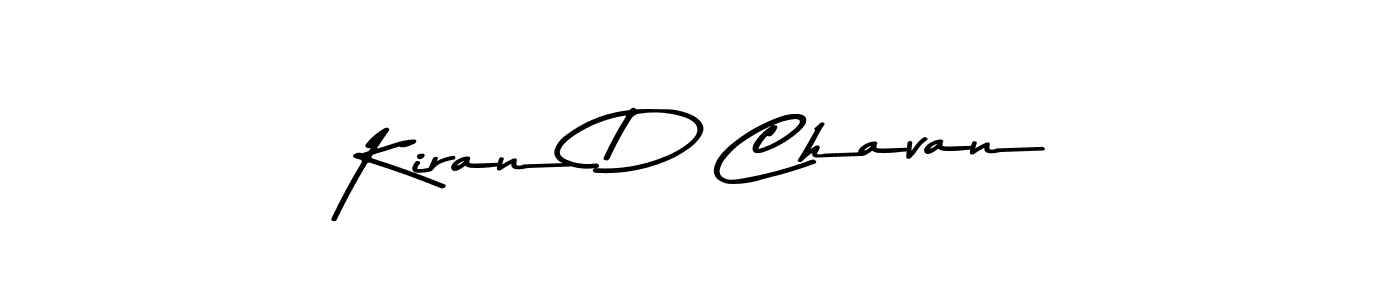 Use a signature maker to create a handwritten signature online. With this signature software, you can design (Asem Kandis PERSONAL USE) your own signature for name Kiran D Chavan. Kiran D Chavan signature style 9 images and pictures png