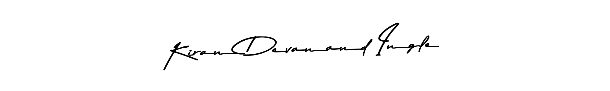 Asem Kandis PERSONAL USE is a professional signature style that is perfect for those who want to add a touch of class to their signature. It is also a great choice for those who want to make their signature more unique. Get Kiran Devanand Ingle name to fancy signature for free. Kiran Devanand Ingle signature style 9 images and pictures png