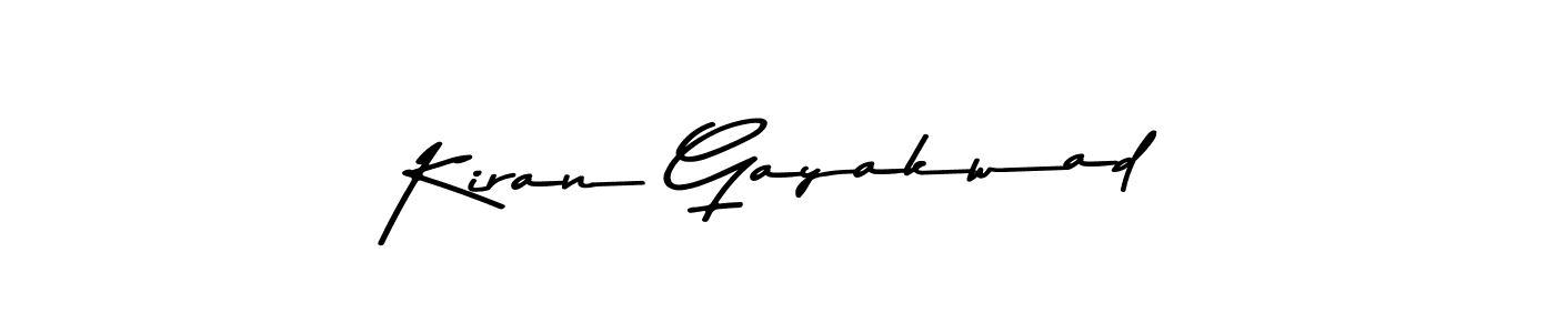 This is the best signature style for the Kiran Gayakwad name. Also you like these signature font (Asem Kandis PERSONAL USE). Mix name signature. Kiran Gayakwad signature style 9 images and pictures png