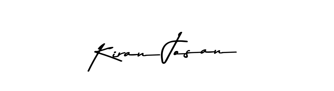 How to make Kiran Josan signature? Asem Kandis PERSONAL USE is a professional autograph style. Create handwritten signature for Kiran Josan name. Kiran Josan signature style 9 images and pictures png