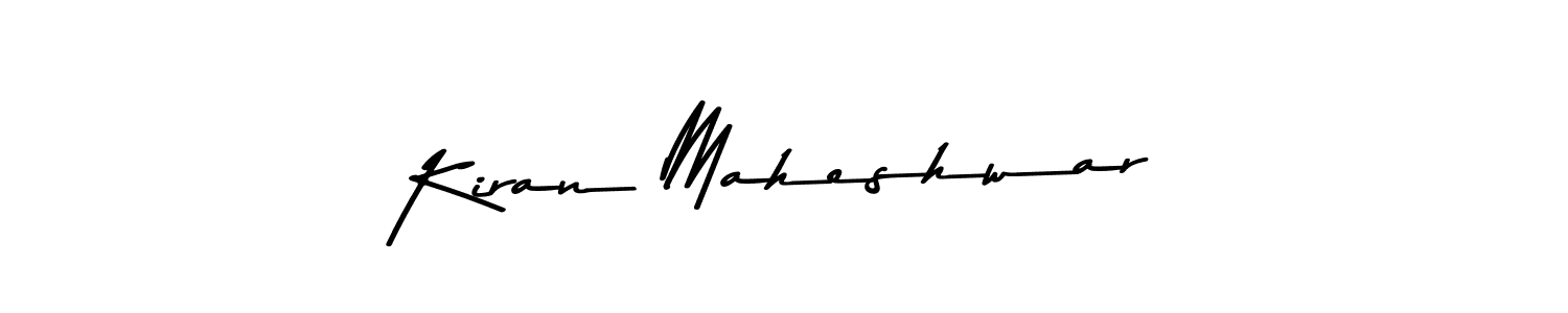 Here are the top 10 professional signature styles for the name Kiran Maheshwar. These are the best autograph styles you can use for your name. Kiran Maheshwar signature style 9 images and pictures png