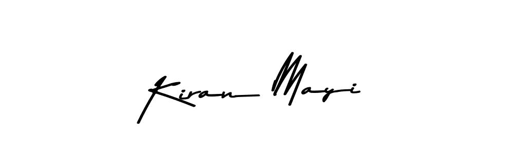 Make a short Kiran Mayi signature style. Manage your documents anywhere anytime using Asem Kandis PERSONAL USE. Create and add eSignatures, submit forms, share and send files easily. Kiran Mayi signature style 9 images and pictures png