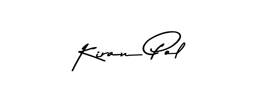 You should practise on your own different ways (Asem Kandis PERSONAL USE) to write your name (Kiran Pol) in signature. don't let someone else do it for you. Kiran Pol signature style 9 images and pictures png