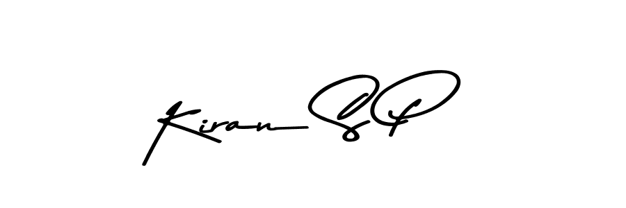 Design your own signature with our free online signature maker. With this signature software, you can create a handwritten (Asem Kandis PERSONAL USE) signature for name Kiran S P. Kiran S P signature style 9 images and pictures png