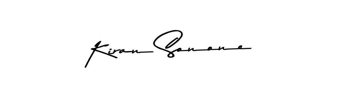 This is the best signature style for the Kiran Sonone name. Also you like these signature font (Asem Kandis PERSONAL USE). Mix name signature. Kiran Sonone signature style 9 images and pictures png