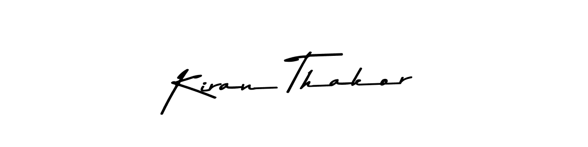 How to make Kiran Thakor signature? Asem Kandis PERSONAL USE is a professional autograph style. Create handwritten signature for Kiran Thakor name. Kiran Thakor signature style 9 images and pictures png