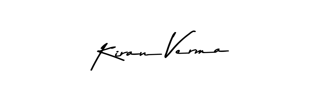 How to make Kiran Verma signature? Asem Kandis PERSONAL USE is a professional autograph style. Create handwritten signature for Kiran Verma name. Kiran Verma signature style 9 images and pictures png