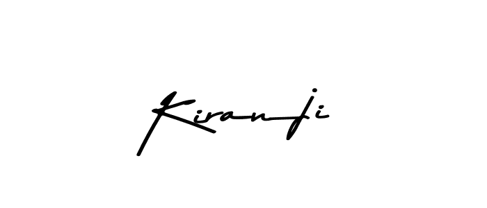 How to make Kiranji signature? Asem Kandis PERSONAL USE is a professional autograph style. Create handwritten signature for Kiranji name. Kiranji signature style 9 images and pictures png