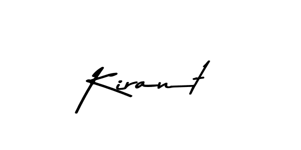 Make a beautiful signature design for name Kirant. Use this online signature maker to create a handwritten signature for free. Kirant signature style 9 images and pictures png