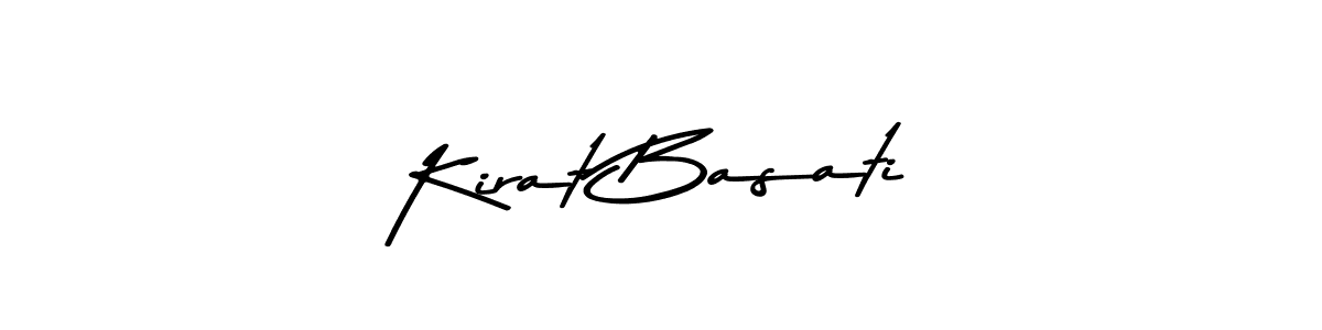 You can use this online signature creator to create a handwritten signature for the name Kirat Basati. This is the best online autograph maker. Kirat Basati signature style 9 images and pictures png