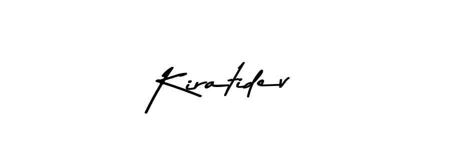 How to make Kiratidev signature? Asem Kandis PERSONAL USE is a professional autograph style. Create handwritten signature for Kiratidev name. Kiratidev signature style 9 images and pictures png