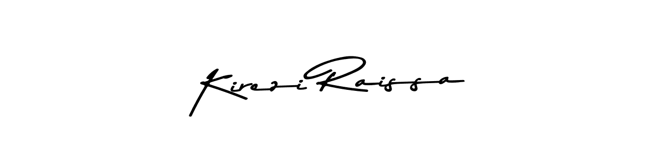 Also You can easily find your signature by using the search form. We will create Kirezi Raissa name handwritten signature images for you free of cost using Asem Kandis PERSONAL USE sign style. Kirezi Raissa signature style 9 images and pictures png