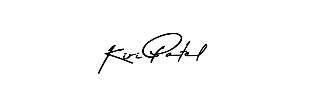 Use a signature maker to create a handwritten signature online. With this signature software, you can design (Asem Kandis PERSONAL USE) your own signature for name Kiri Patel. Kiri Patel signature style 9 images and pictures png