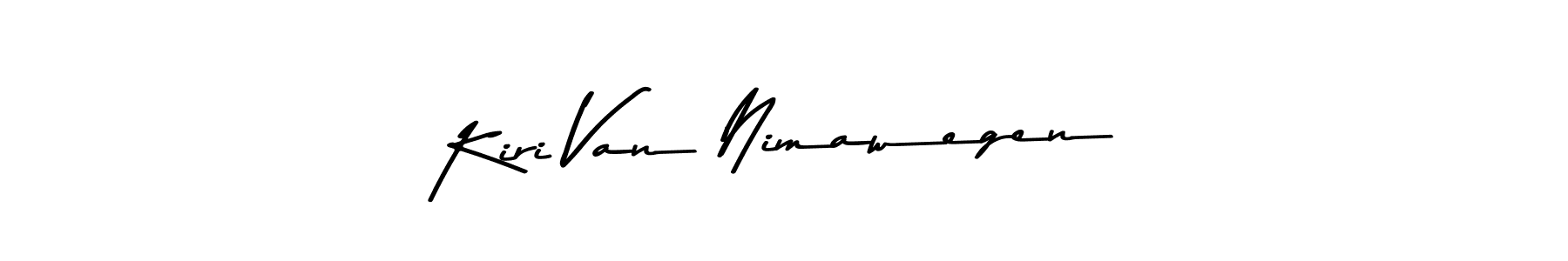 Also You can easily find your signature by using the search form. We will create Kiri Van Nimawegen name handwritten signature images for you free of cost using Asem Kandis PERSONAL USE sign style. Kiri Van Nimawegen signature style 9 images and pictures png