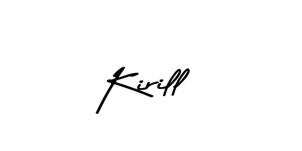 You should practise on your own different ways (Asem Kandis PERSONAL USE) to write your name (Kirill) in signature. don't let someone else do it for you. Kirill signature style 9 images and pictures png