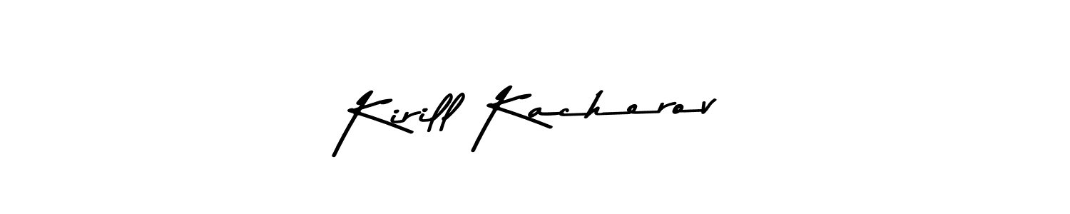 How to make Kirill Kacherov signature? Asem Kandis PERSONAL USE is a professional autograph style. Create handwritten signature for Kirill Kacherov name. Kirill Kacherov signature style 9 images and pictures png