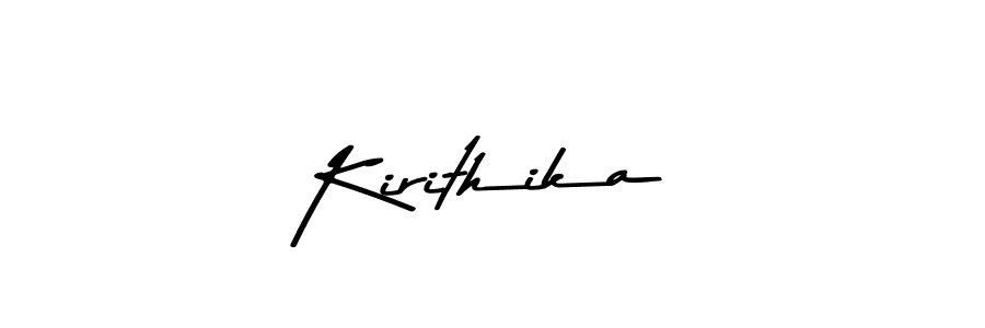 Also we have Kirithika name is the best signature style. Create professional handwritten signature collection using Asem Kandis PERSONAL USE autograph style. Kirithika signature style 9 images and pictures png