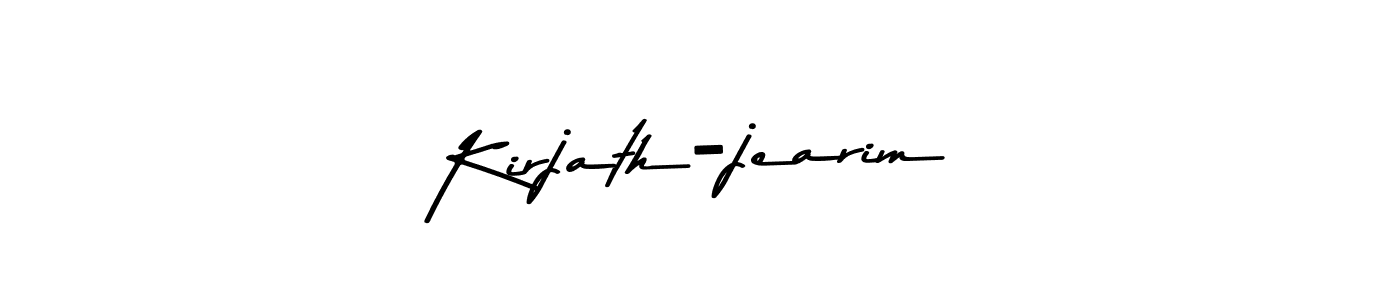 Create a beautiful signature design for name Kirjath-jearim. With this signature (Asem Kandis PERSONAL USE) fonts, you can make a handwritten signature for free. Kirjath-jearim signature style 9 images and pictures png