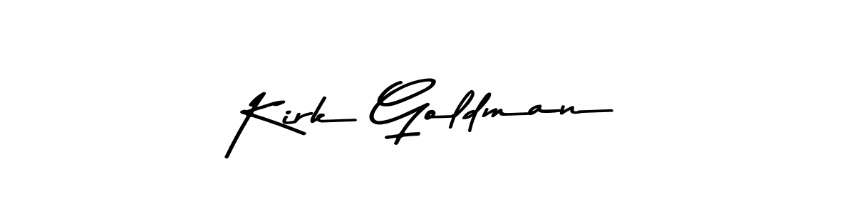 Similarly Asem Kandis PERSONAL USE is the best handwritten signature design. Signature creator online .You can use it as an online autograph creator for name Kirk Goldman. Kirk Goldman signature style 9 images and pictures png