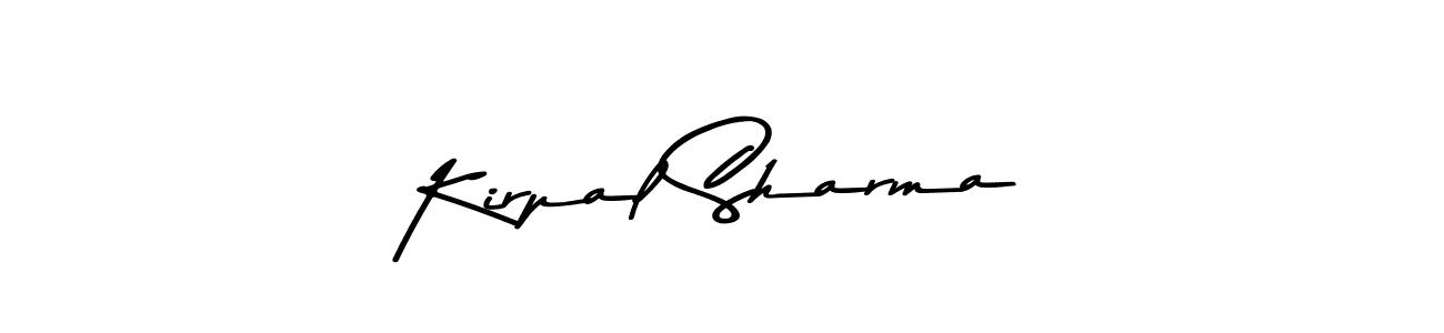 How to make Kirpal Sharma signature? Asem Kandis PERSONAL USE is a professional autograph style. Create handwritten signature for Kirpal Sharma name. Kirpal Sharma signature style 9 images and pictures png