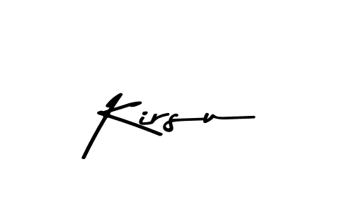 Here are the top 10 professional signature styles for the name Kirsu. These are the best autograph styles you can use for your name. Kirsu signature style 9 images and pictures png