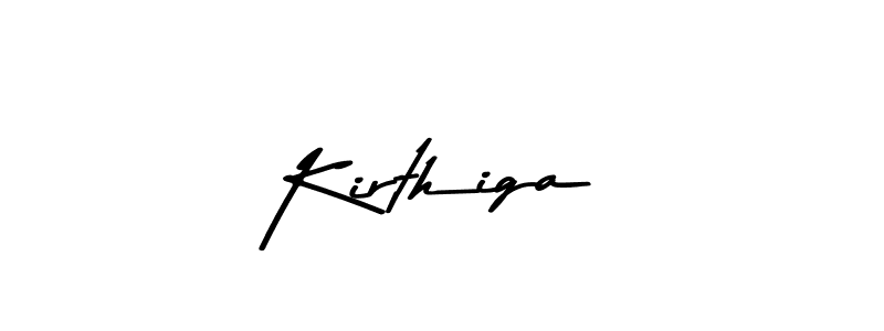 Create a beautiful signature design for name Kirthiga. With this signature (Asem Kandis PERSONAL USE) fonts, you can make a handwritten signature for free. Kirthiga signature style 9 images and pictures png