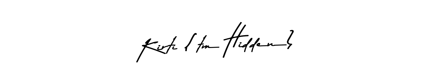 Asem Kandis PERSONAL USE is a professional signature style that is perfect for those who want to add a touch of class to their signature. It is also a great choice for those who want to make their signature more unique. Get Kirti (tm Hidden) name to fancy signature for free. Kirti (tm Hidden) signature style 9 images and pictures png
