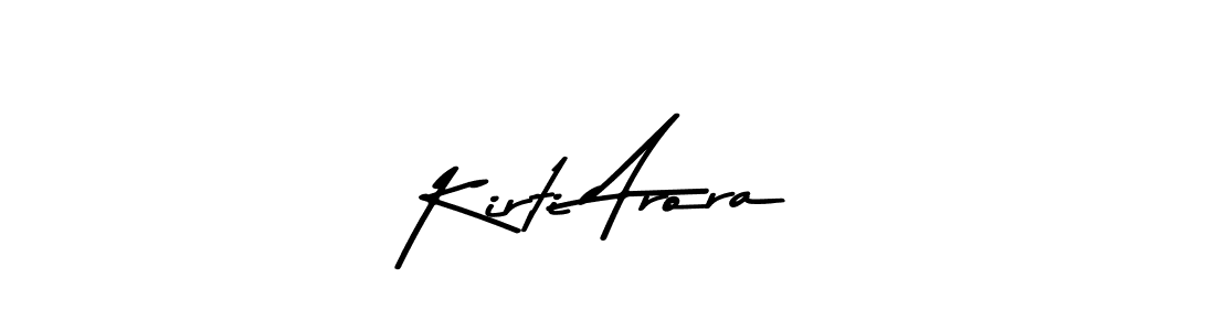 Kirti Arora stylish signature style. Best Handwritten Sign (Asem Kandis PERSONAL USE) for my name. Handwritten Signature Collection Ideas for my name Kirti Arora. Kirti Arora signature style 9 images and pictures png