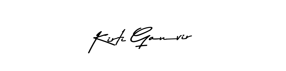 Make a beautiful signature design for name Kirti Ganvir. Use this online signature maker to create a handwritten signature for free. Kirti Ganvir signature style 9 images and pictures png