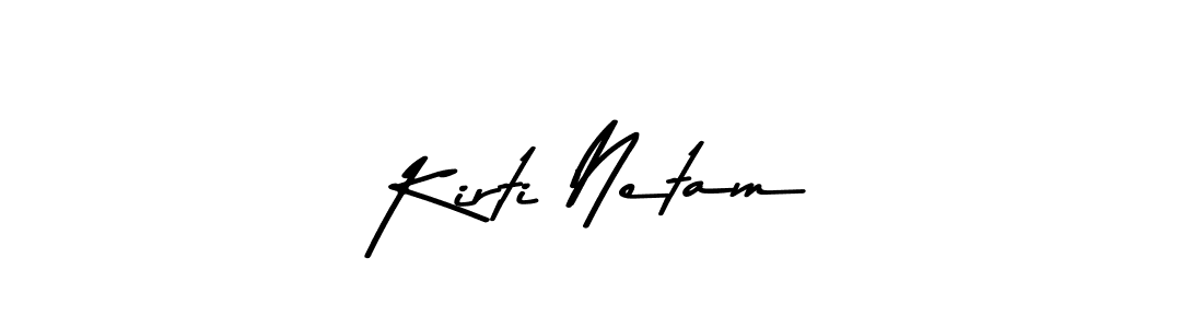 Use a signature maker to create a handwritten signature online. With this signature software, you can design (Asem Kandis PERSONAL USE) your own signature for name Kirti Netam. Kirti Netam signature style 9 images and pictures png