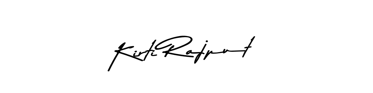 Also we have Kirti Rajput name is the best signature style. Create professional handwritten signature collection using Asem Kandis PERSONAL USE autograph style. Kirti Rajput signature style 9 images and pictures png