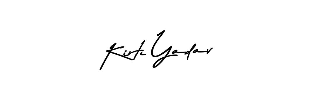 How to make Kirti Yadav signature? Asem Kandis PERSONAL USE is a professional autograph style. Create handwritten signature for Kirti Yadav name. Kirti Yadav signature style 9 images and pictures png