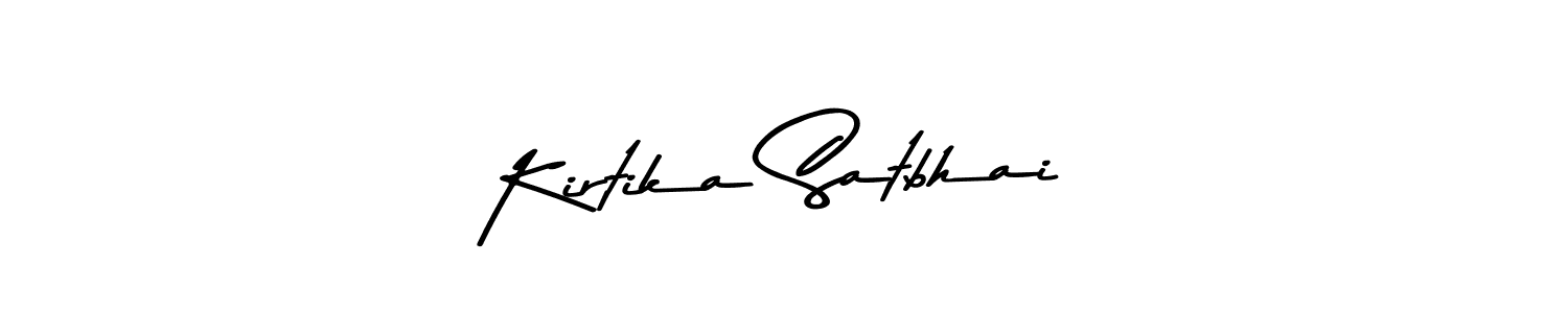 The best way (Asem Kandis PERSONAL USE) to make a short signature is to pick only two or three words in your name. The name Kirtika Satbhai include a total of six letters. For converting this name. Kirtika Satbhai signature style 9 images and pictures png