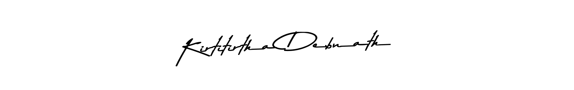 Asem Kandis PERSONAL USE is a professional signature style that is perfect for those who want to add a touch of class to their signature. It is also a great choice for those who want to make their signature more unique. Get Kirtitirtha Debnath name to fancy signature for free. Kirtitirtha Debnath signature style 9 images and pictures png