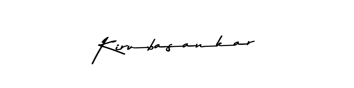 Use a signature maker to create a handwritten signature online. With this signature software, you can design (Asem Kandis PERSONAL USE) your own signature for name Kirubasankar. Kirubasankar signature style 9 images and pictures png