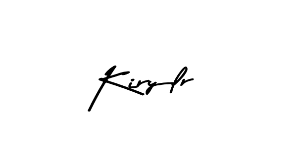 How to Draw Kirylr signature style? Asem Kandis PERSONAL USE is a latest design signature styles for name Kirylr. Kirylr signature style 9 images and pictures png